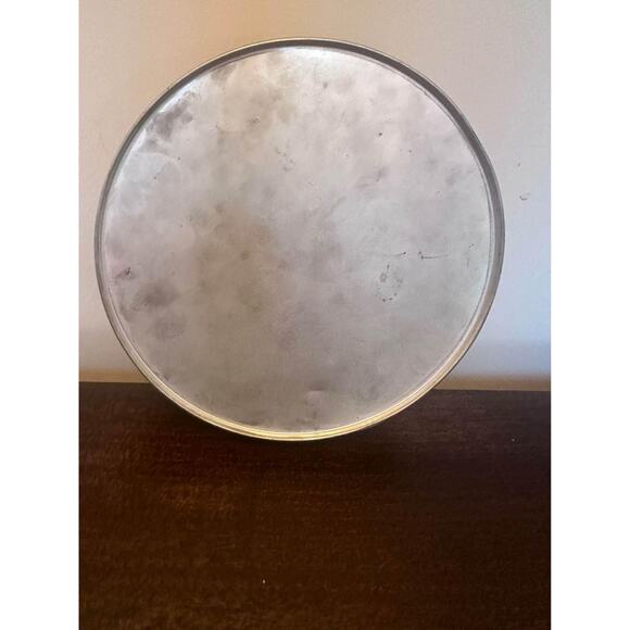 VTG Golden Retriever Puppy Dog Mallard Duck Round Tin Retro Country Decor - Picture 6 of 8